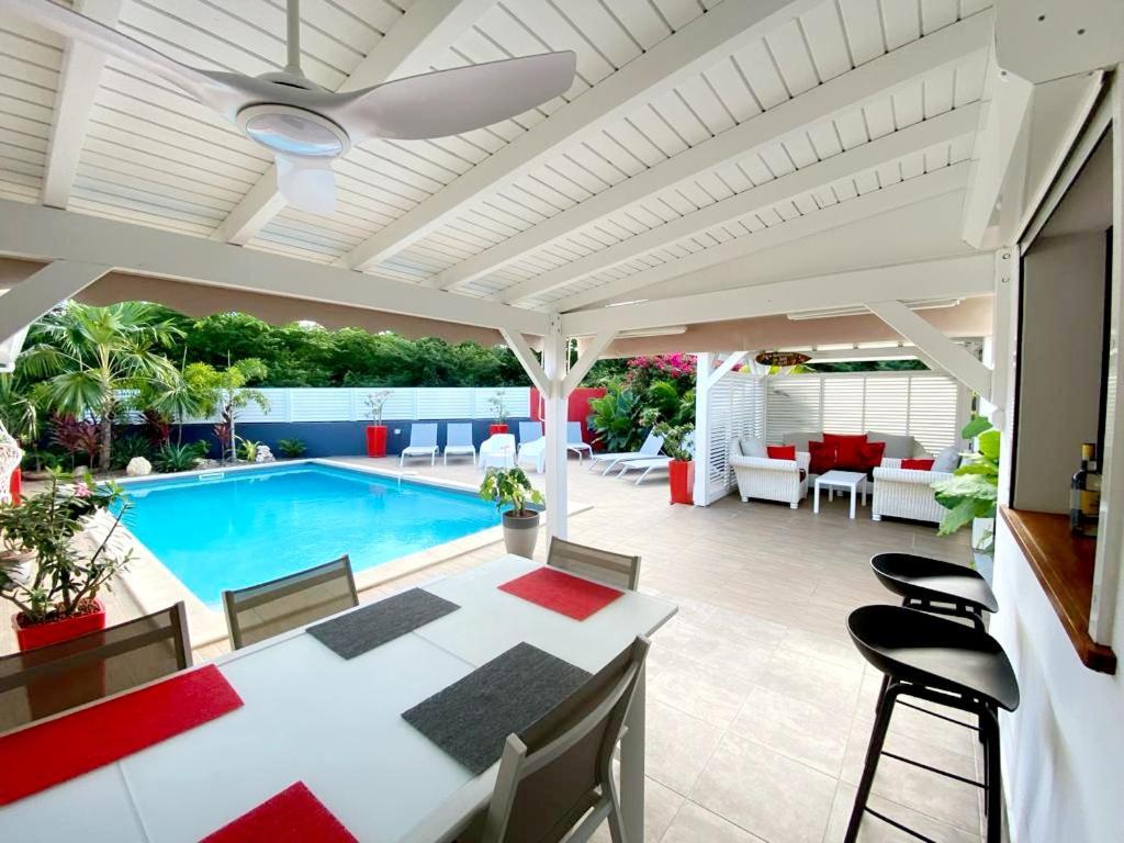 Villa Bikini - Sans vis à vis - bien ventillée Saint-Francois  Esterno foto